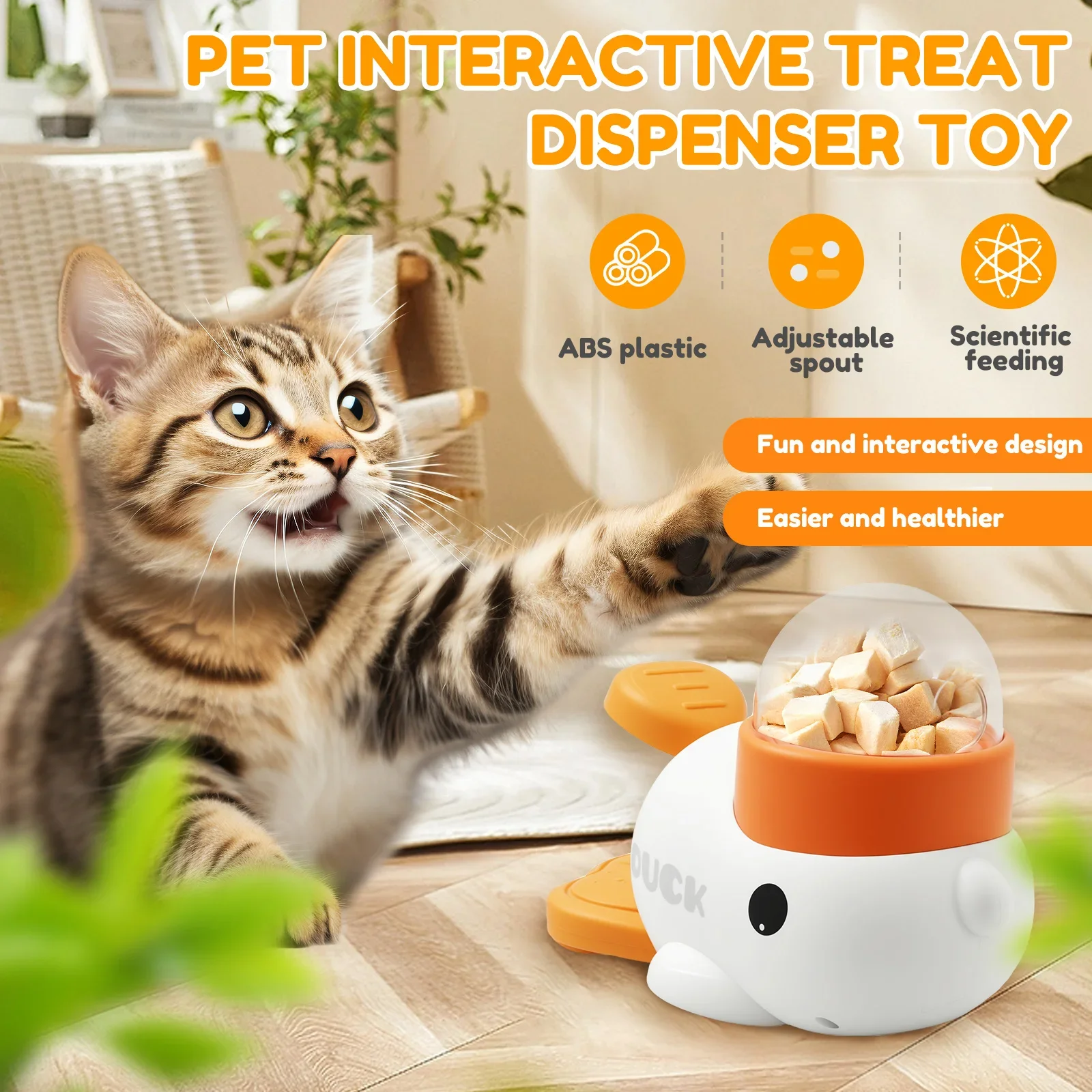 Dispensador de Ração para Cães e Gatos com Ajuste de Saída - Imagem 2