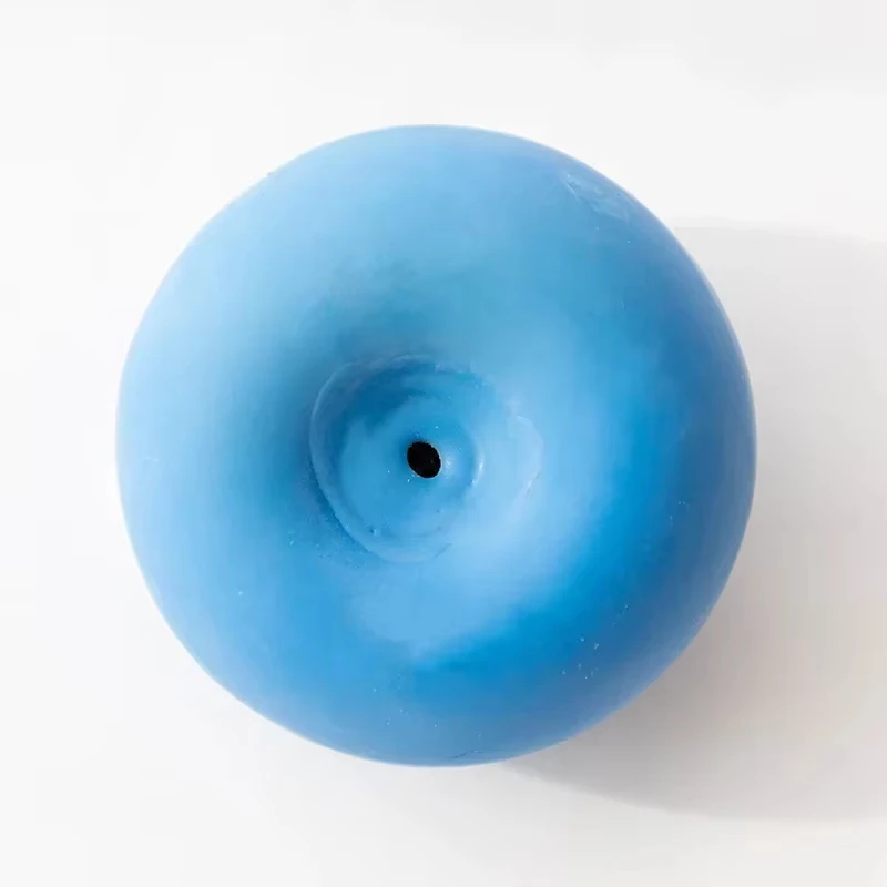 Brinquedo Sonoro para Cães de Borracha Resistente Azul - Imagem 3