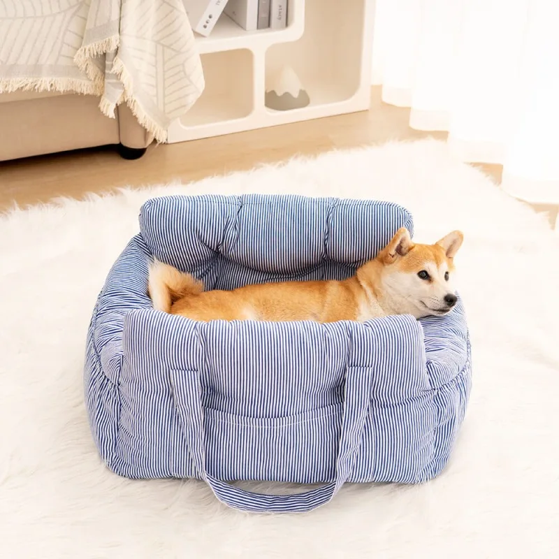 Assento de Carro para Cães e Gatos Removível e Lavável - Image 4