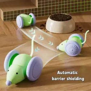 brinquedo elétrico rato para gatos
