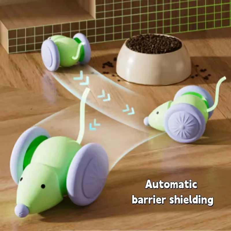 brinquedo elétrico rato para gatos
