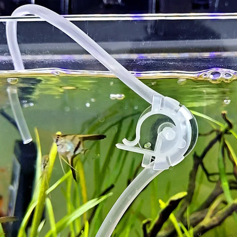 Clipe de Fixação para Mangueira de Aquário 4-6mm com Ventosa - Imagem 2