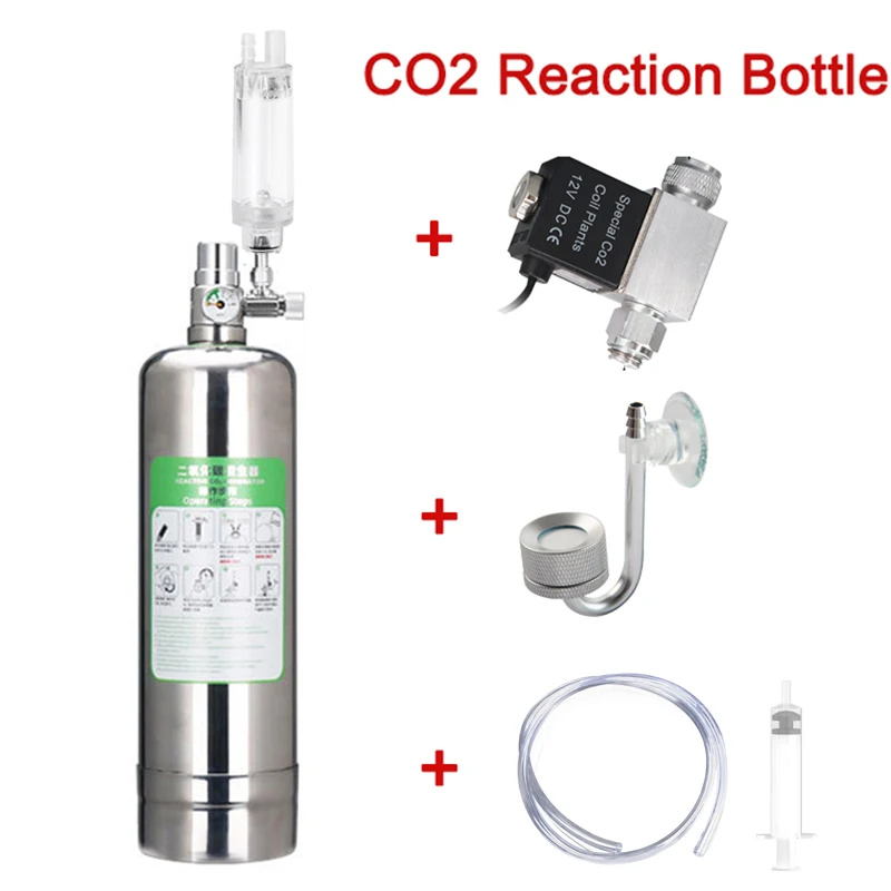 gerador de co2 para aquário 1l