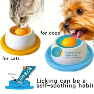 brinquedo interativo para cães com dispensador de ração lenta