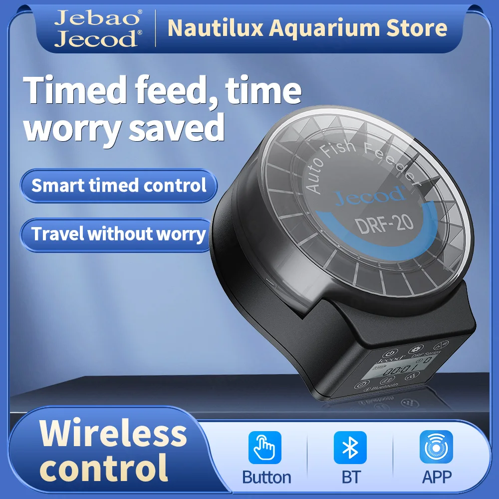 alimentador automático para aquário com controle remoto
