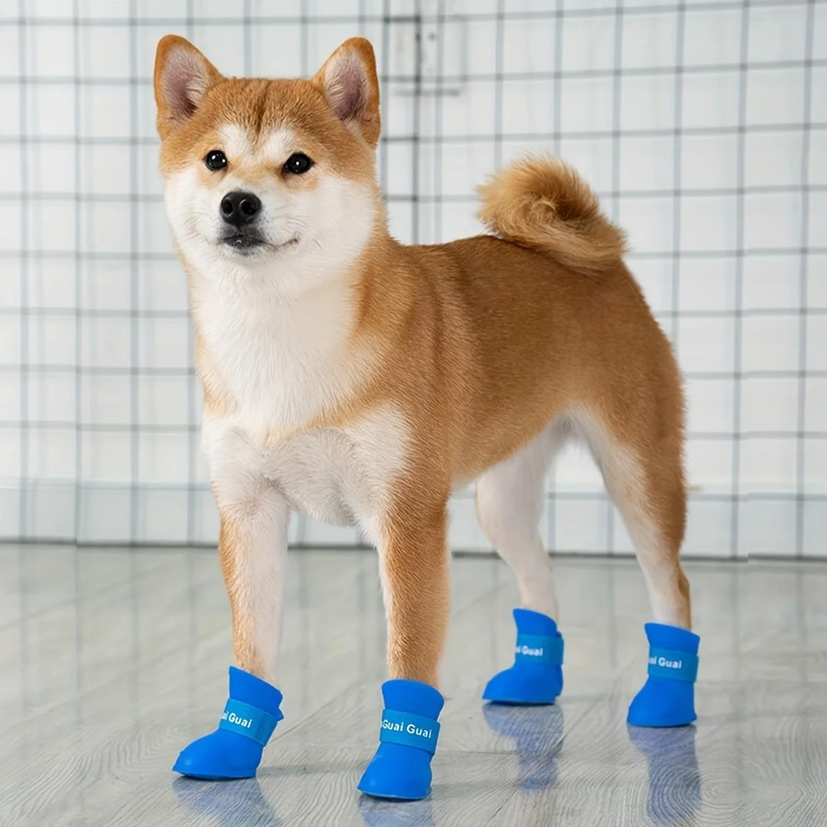 Botas de Chuva para Cães Pequenos e Médios Antiderrapantes - Image 6