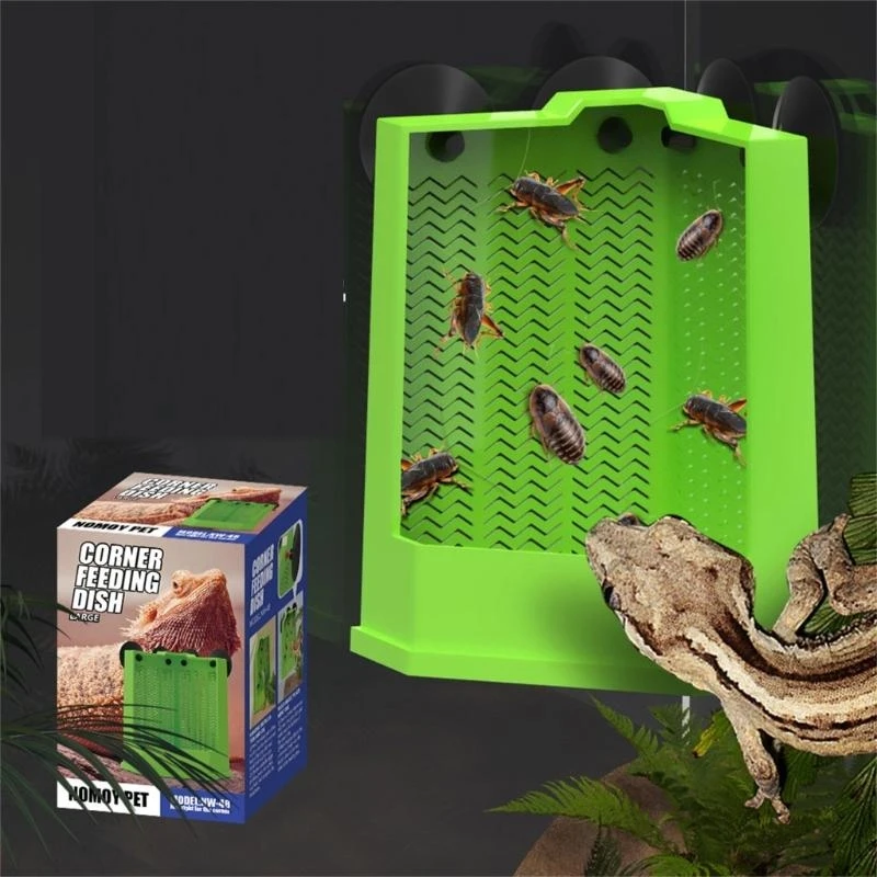 Alimentador de Canto para Répteis com Ventosas - Imagem 5