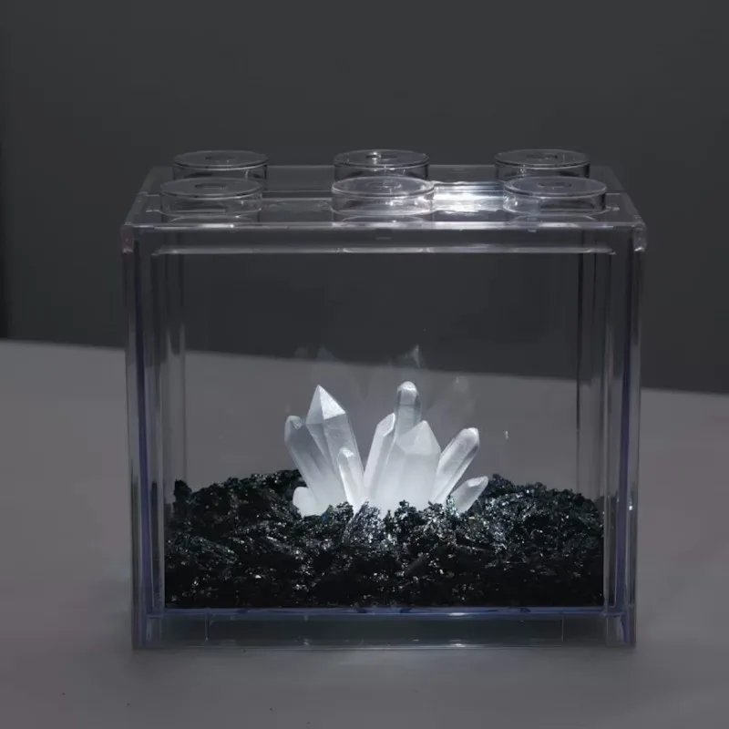Coluna de Cristal para Aquário, Caverna e Abrigo de Resina - Imagem 6