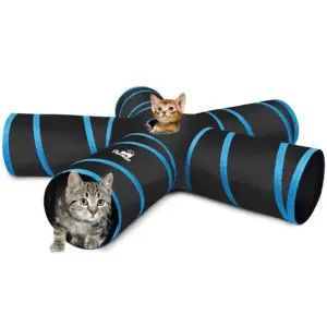 túnel para gatos dobrável