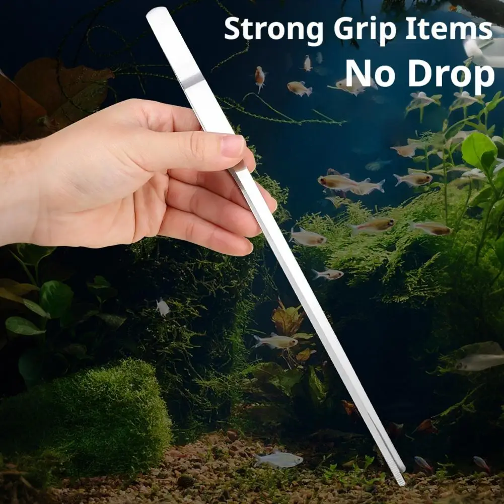 Pinça de Aquascaping para Aquário de 27 cm Aço Inoxidável - Image 4