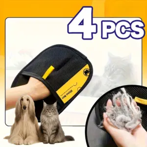 luva removedora de pelos para cães e gatos