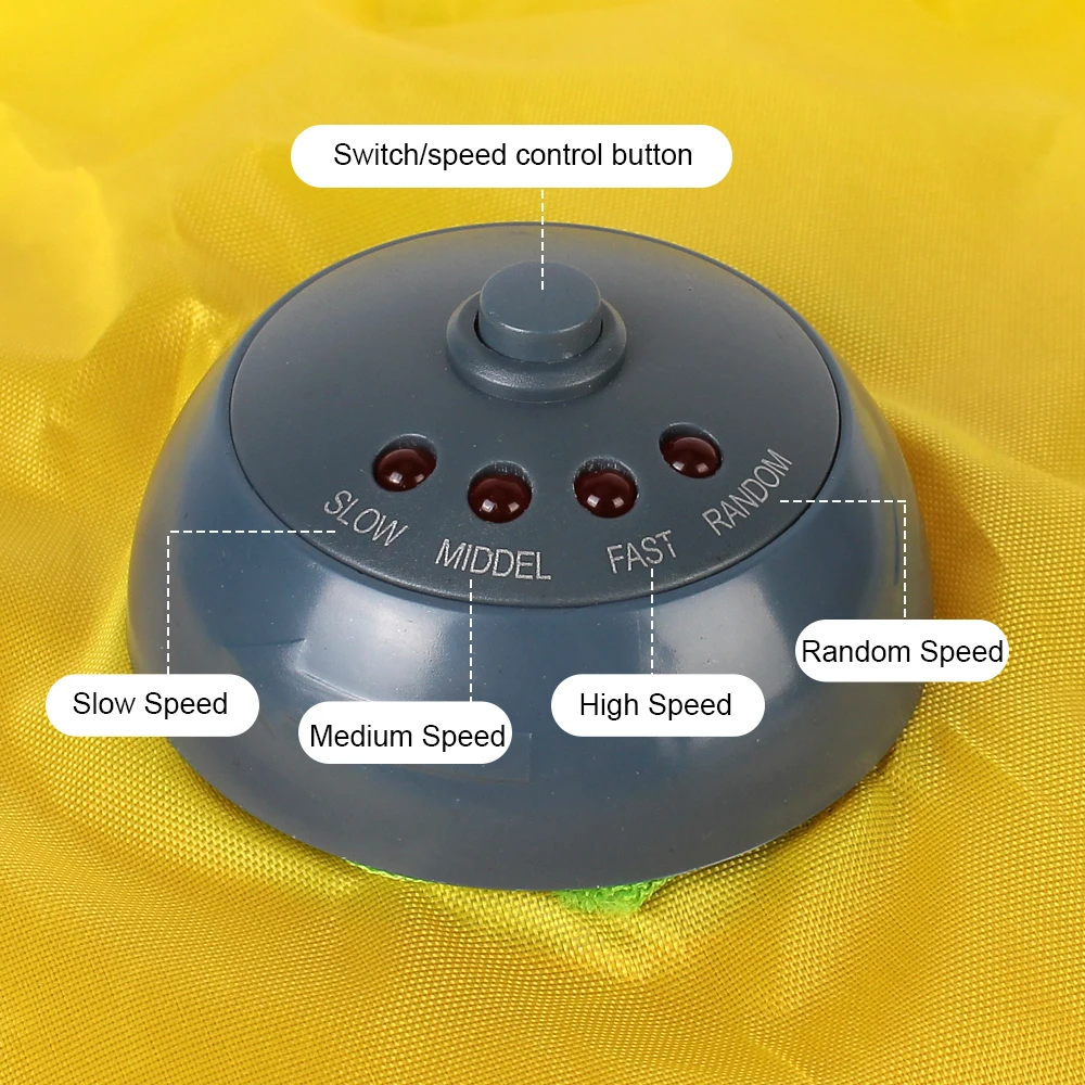 Brinquedo Elétrico para Gato com Movimento de Pena e 4 Velocidades - Image 3
