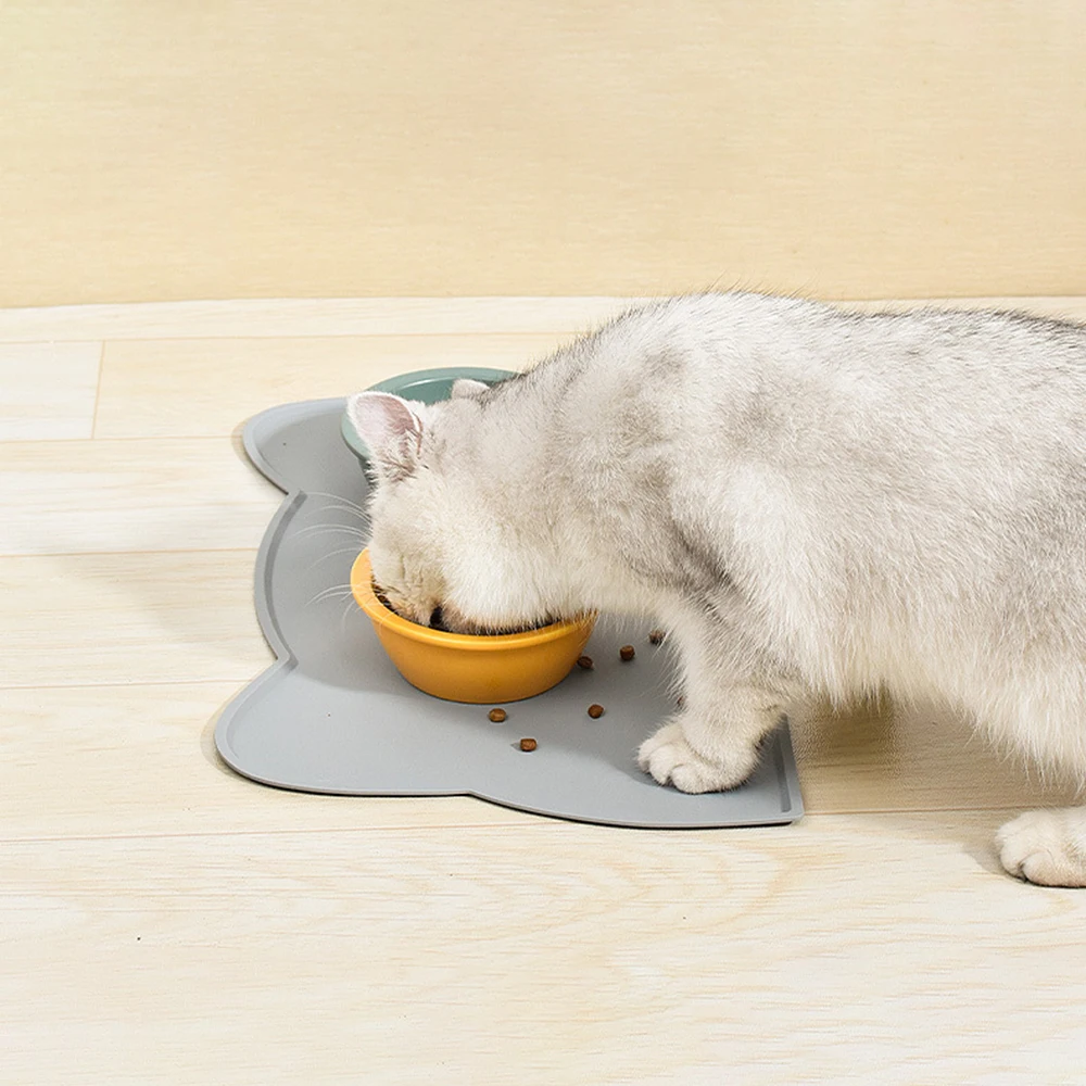 Tapete Comedouro para Cães e Gatos de Silicone 44x25 cm Antiderrapante - Image 3