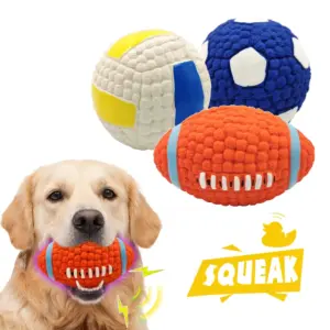 bola de brinquedo para cães com som