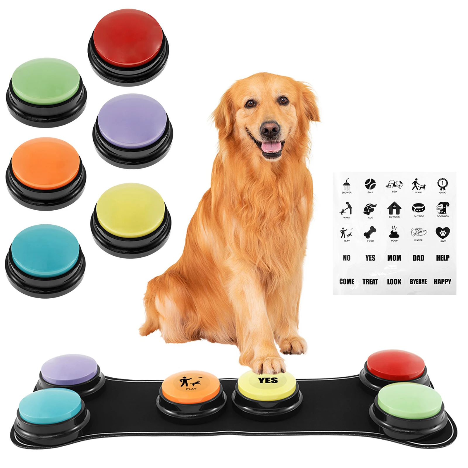botões de comunicação para cães