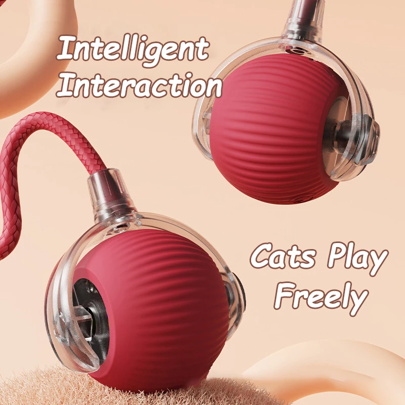 Bola Interativa para Gatos Recarregável com Modo Inteligente - Imagem 2