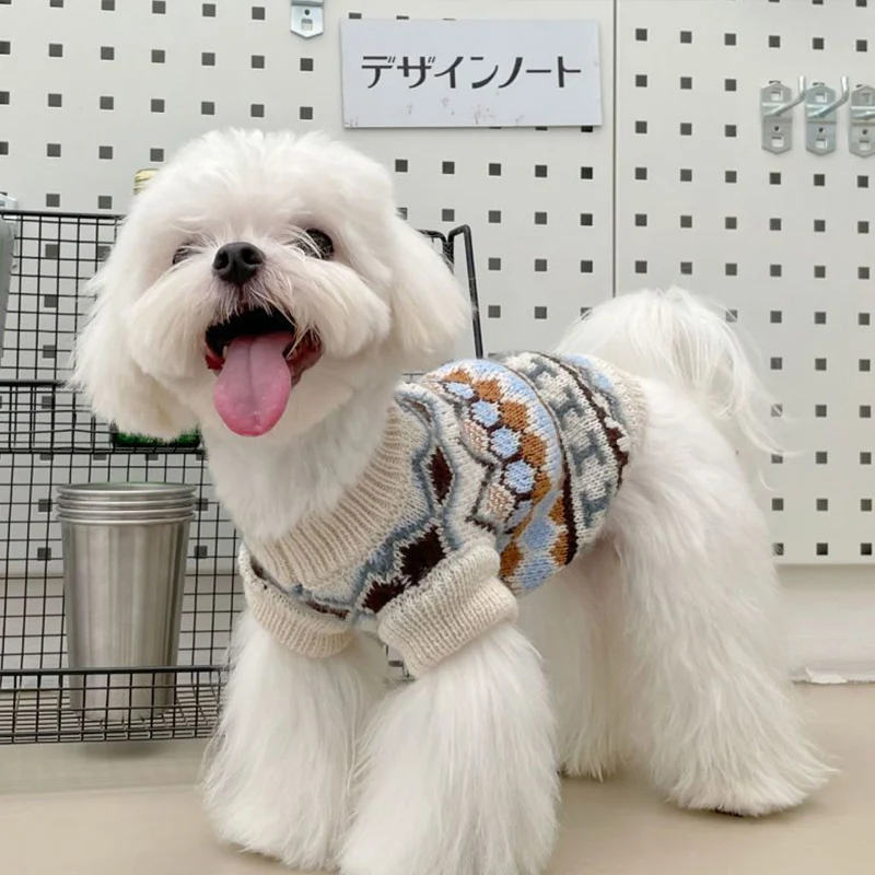 Camisola para Cães Dachshund de Malha Macia Engrossada - Imagem 3