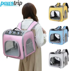 mochila transportadora para gatos