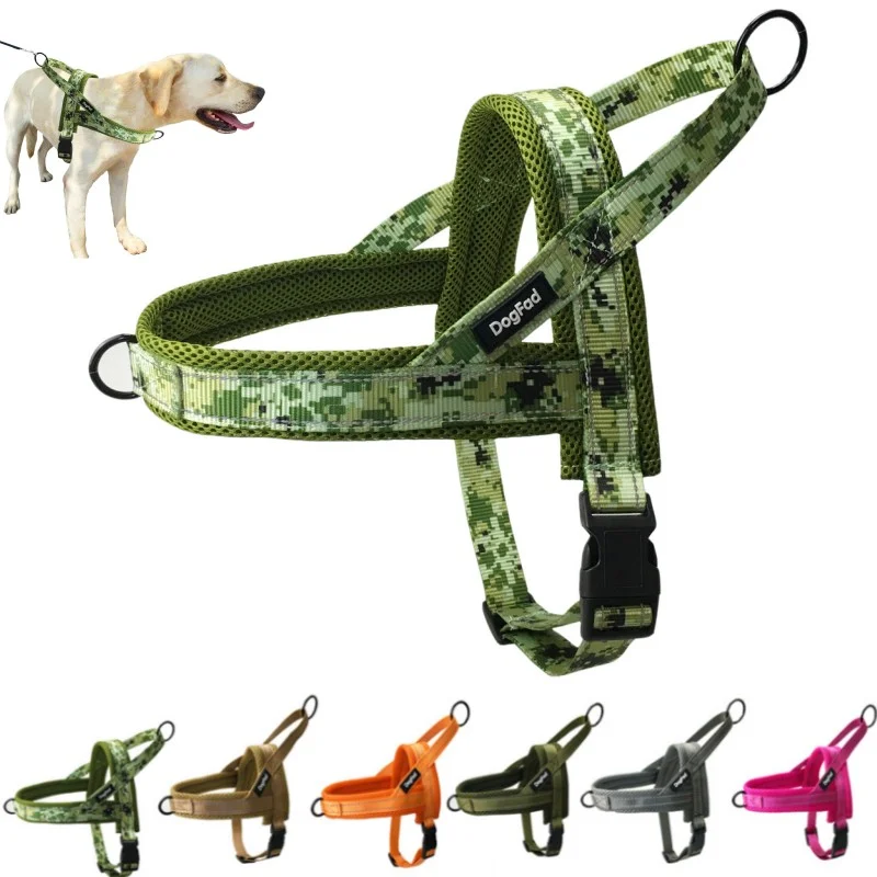 peitoral para cães com faixa refletiva