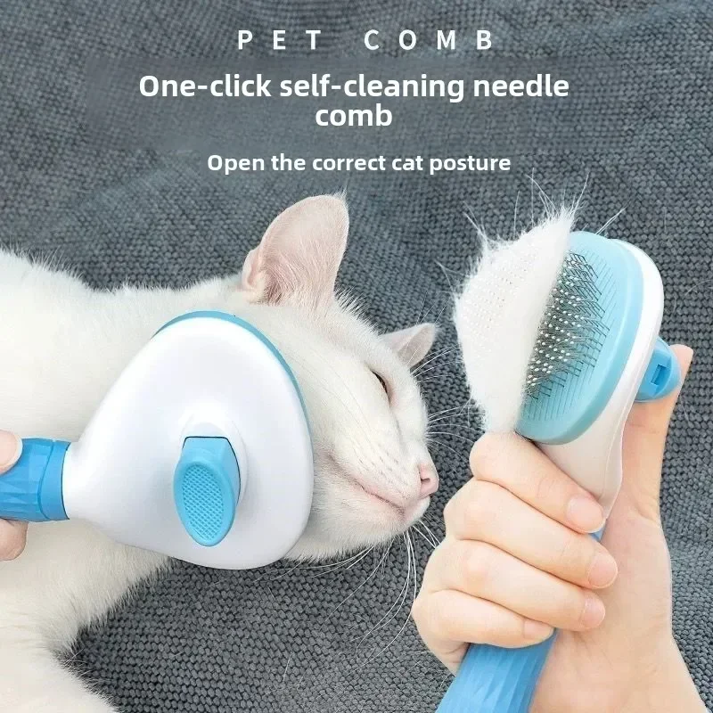 escova removedora de pelos para cães e gatos