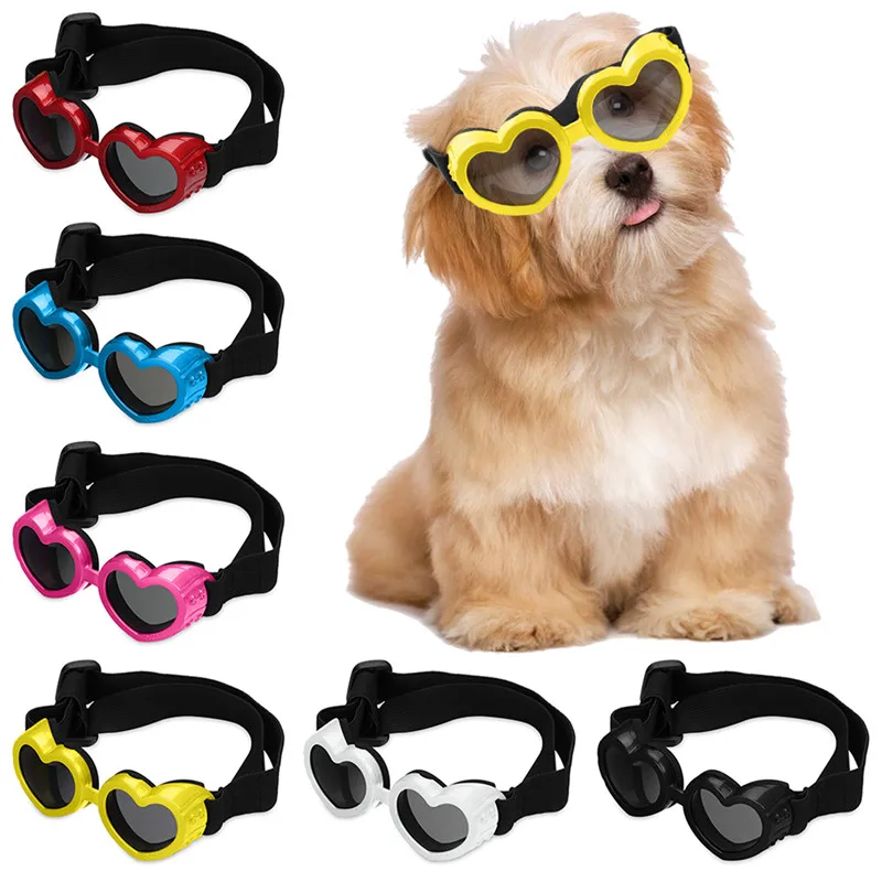 Óculos de Sol para Cães e Gatos Pequenos com Proteção UV e Alça Ajustável - Imagem 2