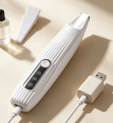 Aparador de Pelos HTMCK sem Fio para Cães e Gatos com Luz LED - Imagem 2