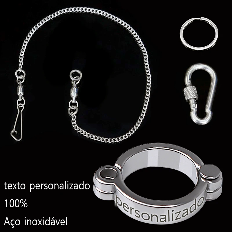 Coleira de Corrente para Pássaros de Aço Inoxidável 30 cm - Imagem 3