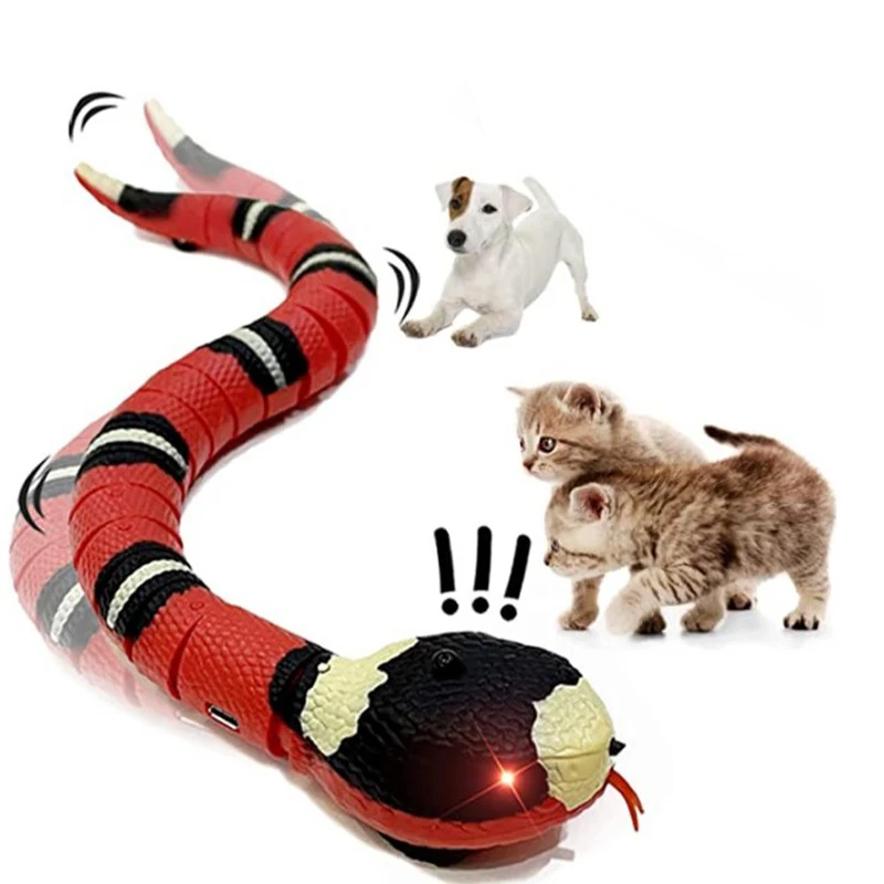 Brinquedo de Gato Cobra com Sensor Inteligente Recarregável USB - Imagem 5