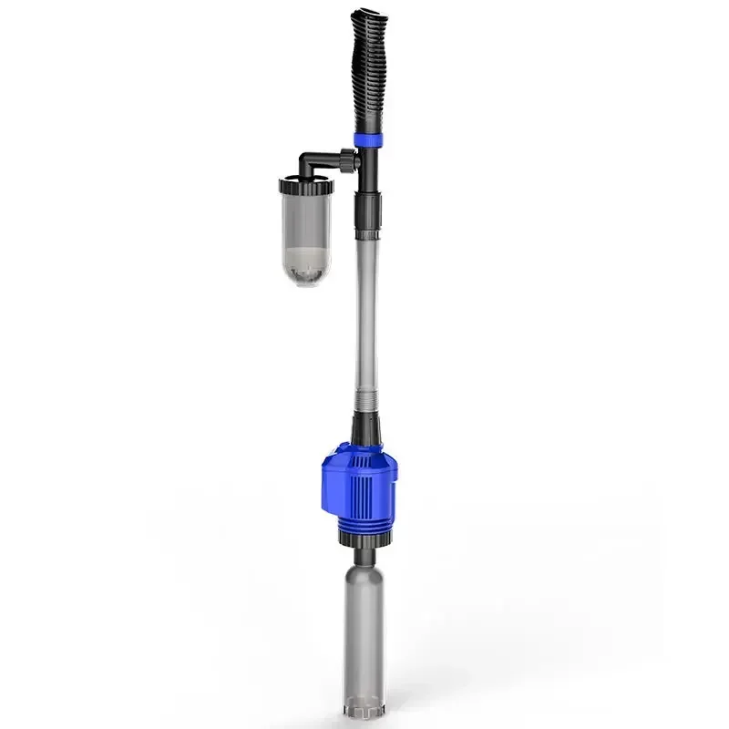 Aspirador de Cascalho para Aquário 20W com Filtro de Esponja e Regulador de Fluxo - Imagem 6