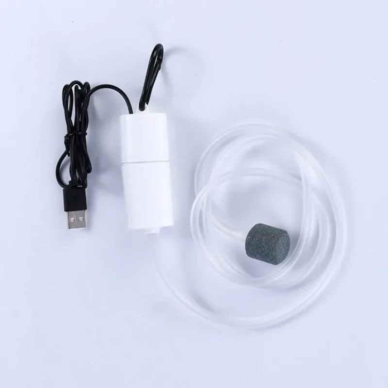 Bomba de Ar para Aquário USB Silenciosa 5V 1W com Cabo de 90cm - Imagem 6