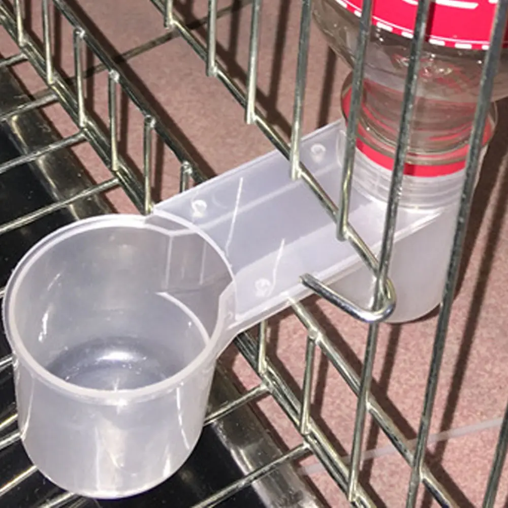 Bebedouro para Pássaros e Pombos de Plástico Transparente 10 pçs Encaixe em Garrafa - Imagem 6