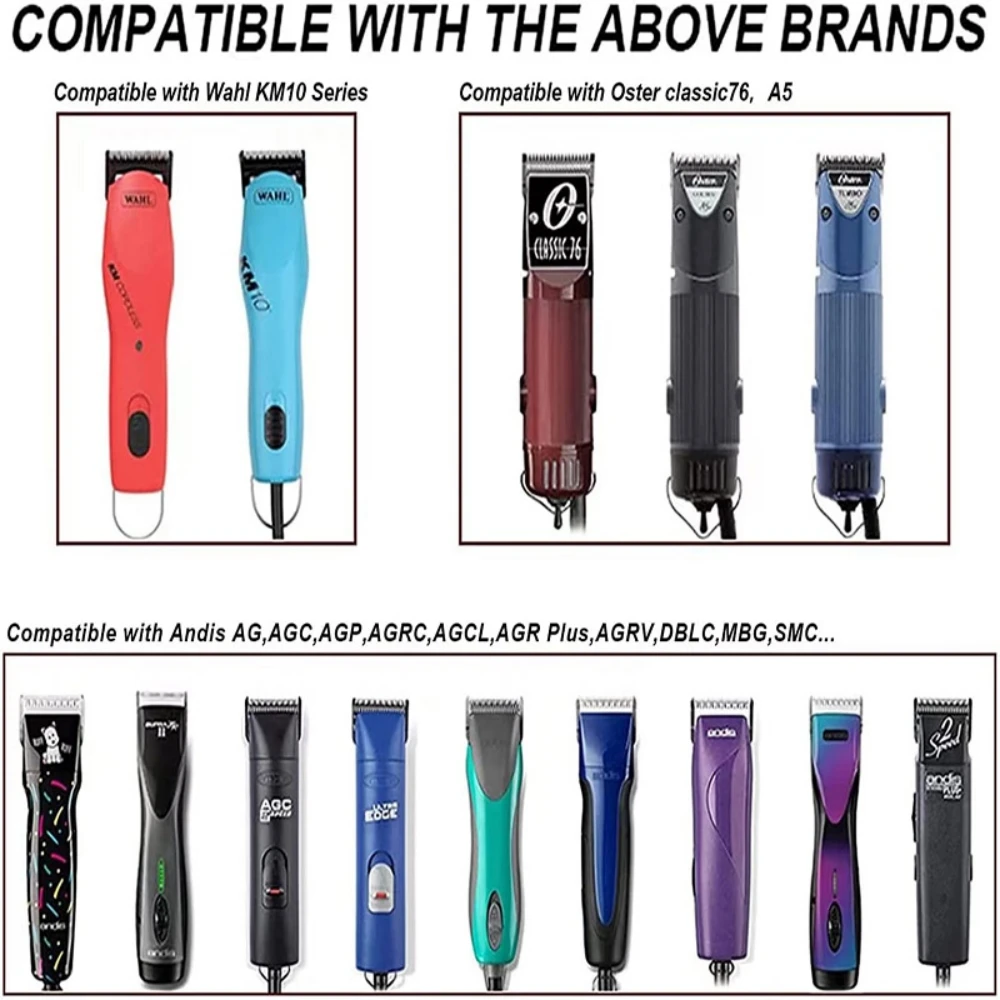 Lâmina de Tosa A5 para Cães e Gatos 3F 13 mm de Aço Carbono - Imagem 6