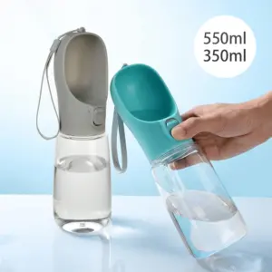 garrafa de água portátil para cães