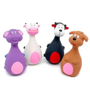 brinquedo vocal de látex para cães