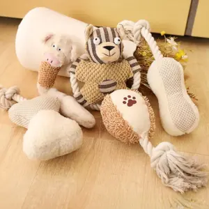 brinquedo de corda para cães com nó