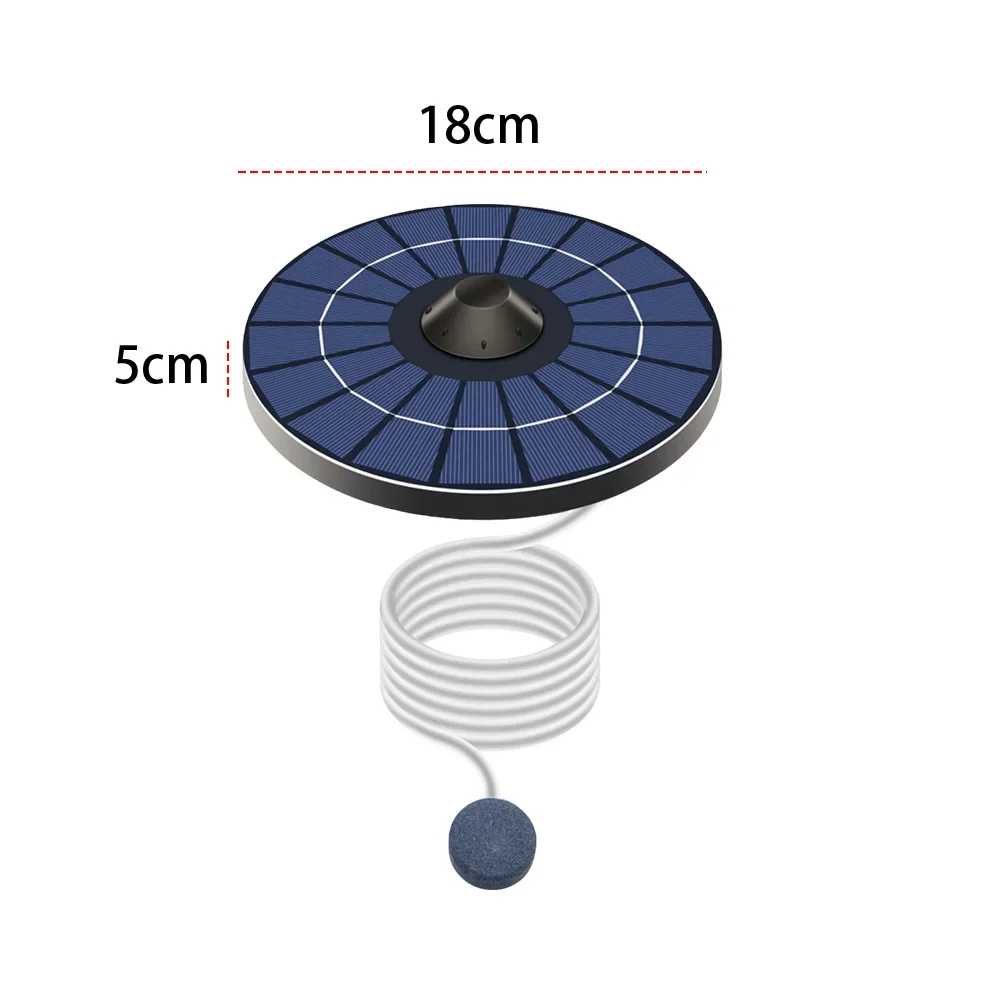Bomba de Oxigênio Solar Flutuante para Lago com Desligamento Automático - Imagem 6