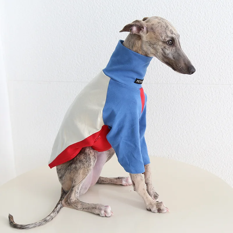 Suéter de Lã para Cães Galgos Gola Alta Preto - Imagem 6