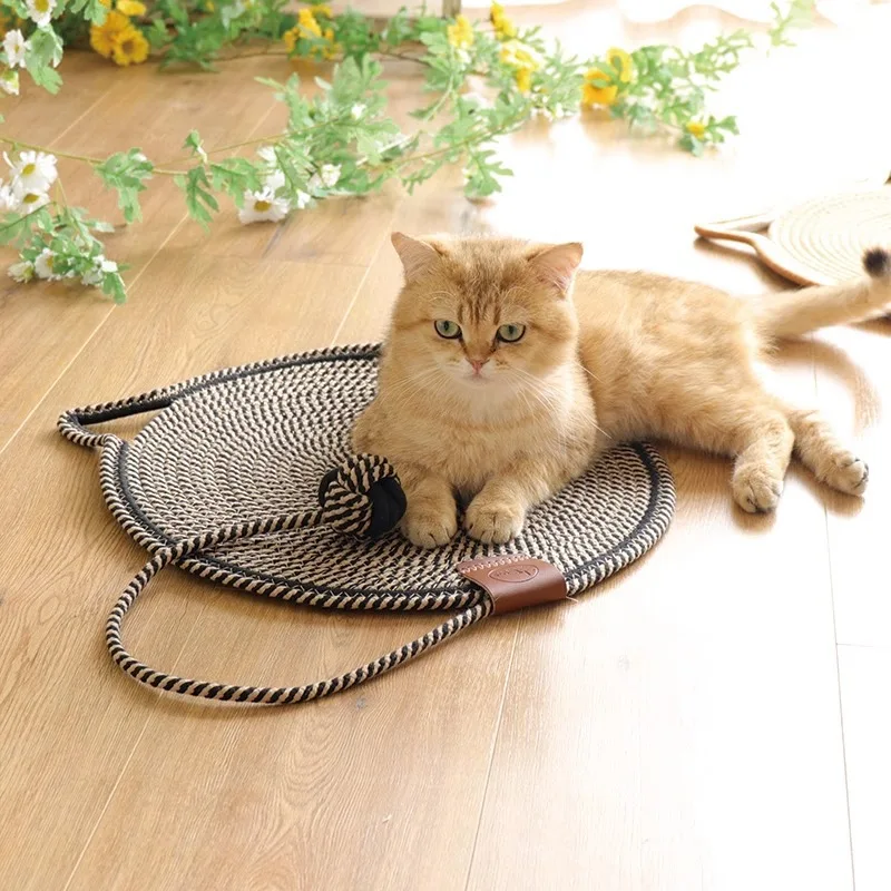 Tapete Arranhador para Gatos de Algodão 42,5 cm Resistente ao Desgaste - Imagem 3