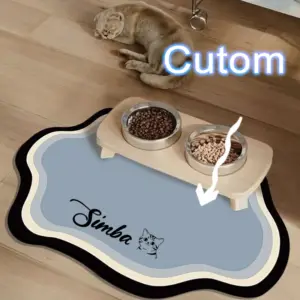 tapete de alimentação para cães e gatos