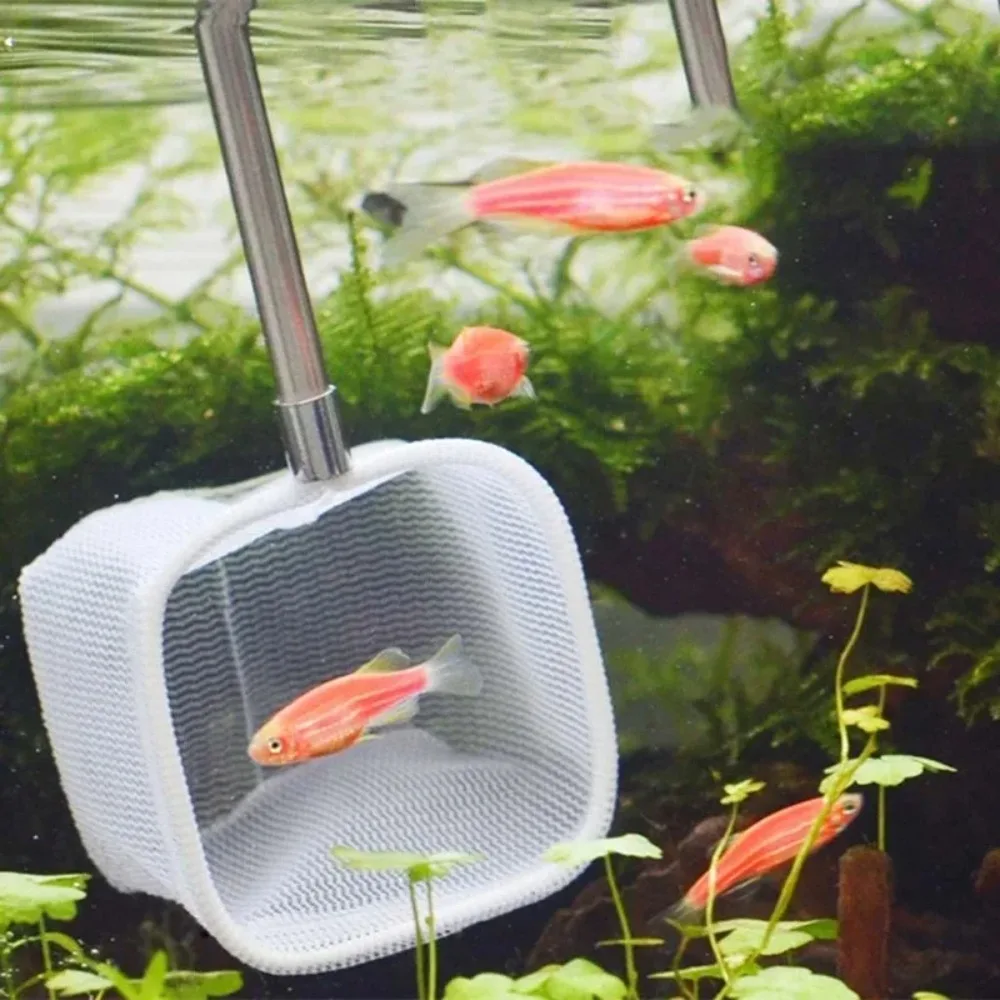 Rede de Aquário Retrátil 3D de 13 a 47 cm para Limpeza do Tanque - Imagem 2