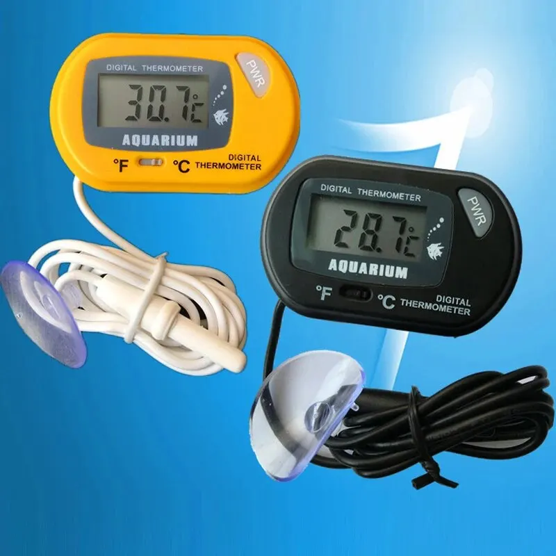 Termômetro Digital para Aquário e Terrário -50 a 70°C com Ventosa - Imagem 2