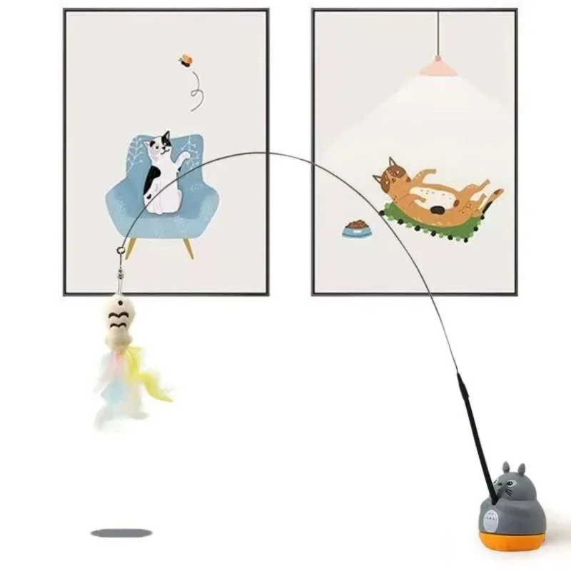 Brinquedo para Gatos com Pena e Sino - Image 4