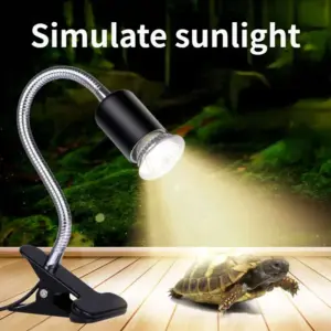 luminária de aquecimento para répteis 50w