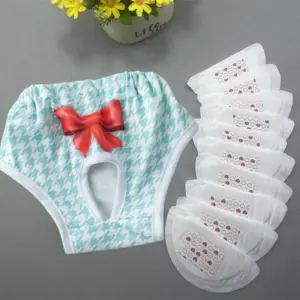 fraldas absorventes reutilizáveis para cães