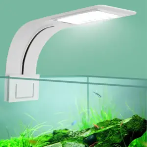 luminária de aquário LED com clipe