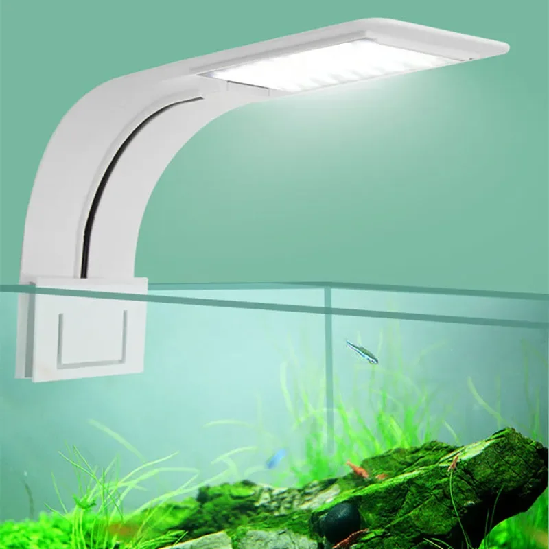 luminária de aquário LED com clipe