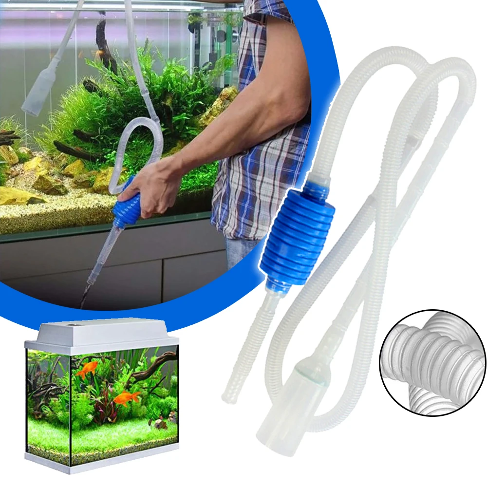 sifão para aquário semiautomático