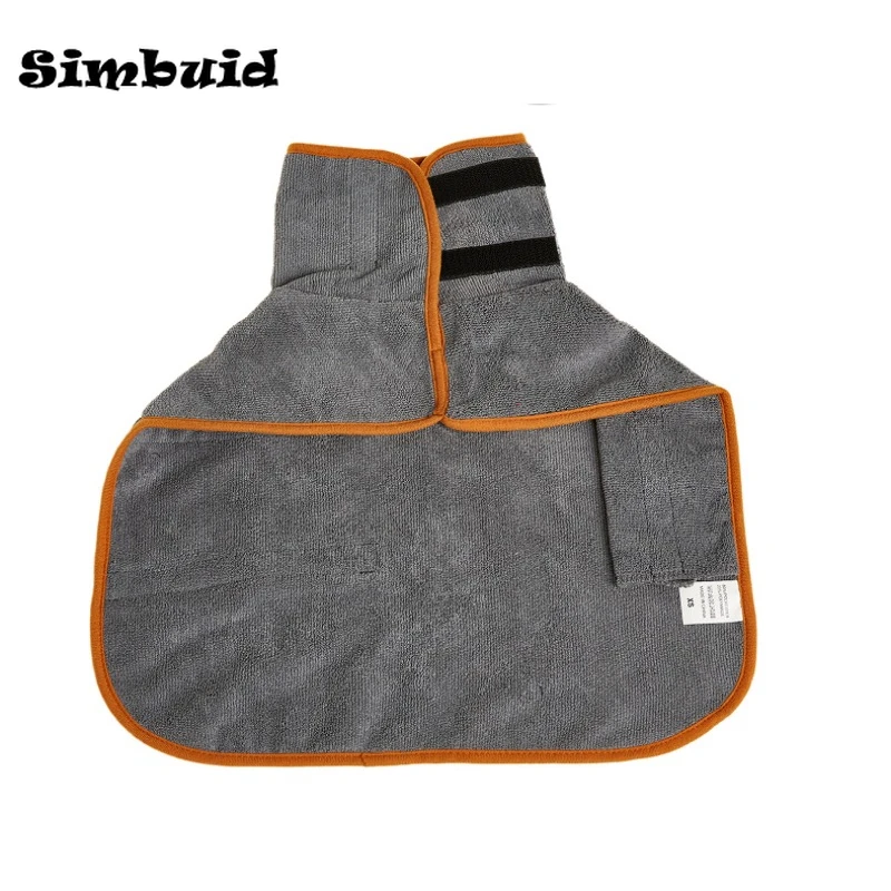 Roupão Absorvente para Cães Ajustável para Secagem Rápida - Imagem 3