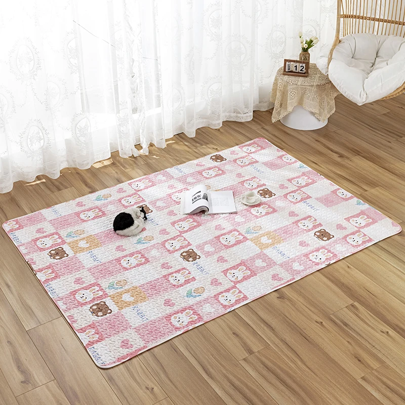 Tapete para Coelhos e Gatos de Algodão 50x70 cm para Gaiola - Imagem 6