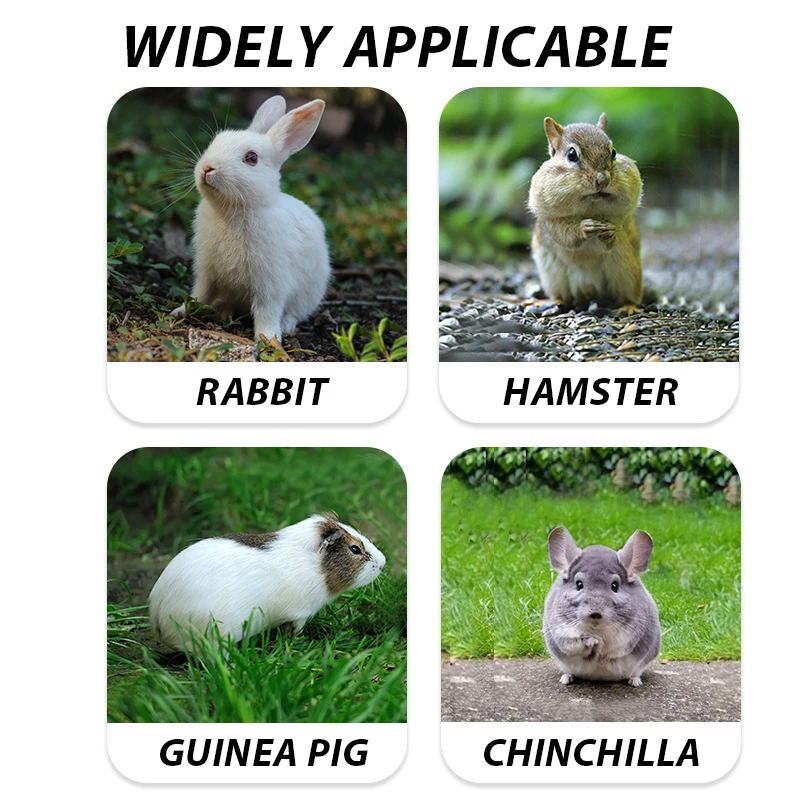 Saco de Feno para Coelhos, Porquinhos-da-Índia e Chinchilas com 2 Furos - Imagem 3